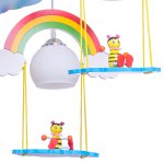 Детский светильник 41020/3YL+BU WT LED Gerhort