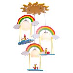 Детский светильник 41020/3YL+BU WT LED Gerhort