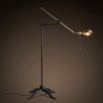 Напольный светильник Steampunk Extension Pole Floor Loft Concept 41.020.MT.WT.T1B