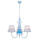 Люстра детской с корабликами 41031/3BL BL Gerhort