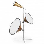 Торшер Tom Dixon Cone Gold Loft Concept 41.040.MT.GL.T1B