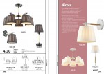Настольная лампа Odeon light 4110/1T NICOLA