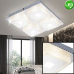 Светильник потолочный Globo 41111-4 QUADRALLA