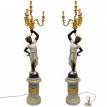 Торшер Girl With Candlestick Loft Concept 41.185