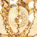 Люстра круглая Экономсвет 4131/8CR RC RBPLED