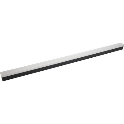 Светодиодный светильник 36W 3200Lm 6500K, рассеиватель матовый в алюминиевом корпусе, черный 1180*70*55мм AL4020 серия MattLine Feron 41339