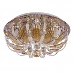 Люстра круглая Экономсвет 4151/7CR RC RBPLED