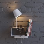 Настенный светильник - полка с подсветкой / USB Odeon light 4161/6WL SVEN