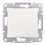 SE Sedna Бел Переключатель перекрестный 1-клавишный 10А (сх.7) (SDN0500121)