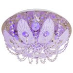 Люстра круглая Экономсвет 4174/9CR RC RBPLED