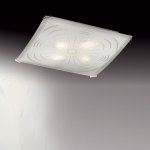 Настенно-потолочный светильник Сонекс 4212 никель/белый BORGA
