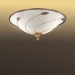 Потолочный светильник Сонекс 3213 бронза/белый BARZO