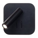 Настенный спот Black Square Spot Wall Lamp Loft Concept 42.198-2