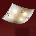 Светильник Сонекс 4219 белый/коричневый Roal