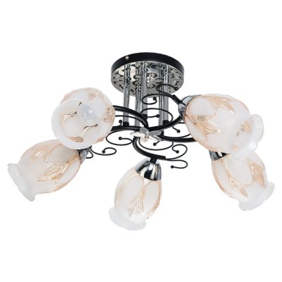 Люстра эконом Экономсвет 4228/5CR WT