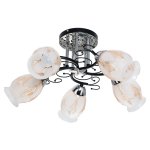 Люстра эконом Экономсвет 4228/5CR WT