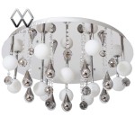Люстра с пультом Mw light 424010212 Мадлен