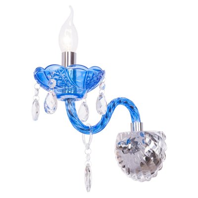 Светильник бра классическое с хрусталем 424/1wBL TR Экономсвет