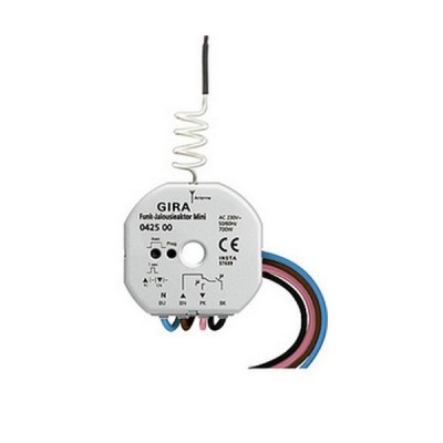 Gira FKB-SYS Радиоуправляемое реле для жалюзи скрытого монтажа в станд монт коробку (G42500)