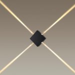 Настенный с лучами Odeon light 4259/8WL VISTA