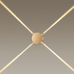 Настенный с лучами Odeon light 4263/8WL BEATA