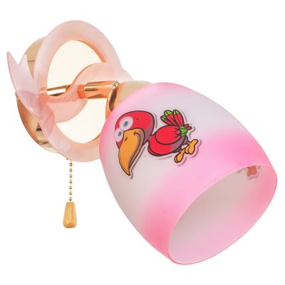 Светильник бра Детские Экономсвет 4268/1wFGD WT+PK