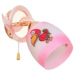 Светильник бра Детские Экономсвет 4268/1wFGD WT+PK