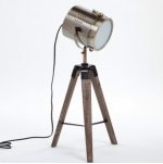 Настольная лампа Loft Tripod Mini Loft Concept 43.002.MT.CR.A00