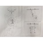 Настенный детский светильник Корабль 43011/1wPK Gerhort