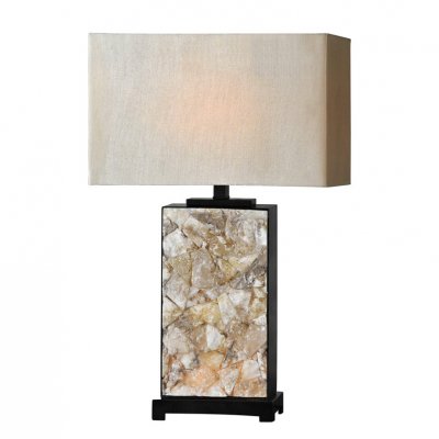 Настольная лампа Мрамор Loft Concept 43.012.CR.BL.T1B