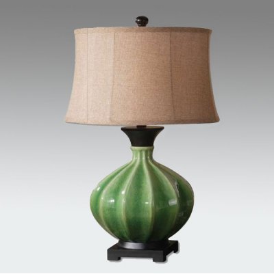 Настольная лампа Изумрудная дыня Loft Concept 43.017.CR.BL.T1B