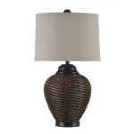 Настольная лампа Скандинавская Loft Concept 43.021.CR.BL.T1B