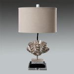 Настольная лампа Серебряная ракушка Loft Concept 43.027