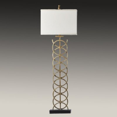 Настольная лампа Iron circles Loft Concept 43.031.CR.BL.T1B