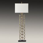 Настольная лампа Iron circles Loft Concept 43.031.CR.BL.T1B