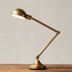 Настольная лампа Brass Vintage Loft Table Lamp Loft Concept 43.082-0