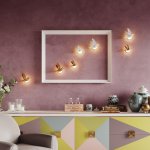 Настенный светильник Odeon light 4310/3WLA COLOMBELLA