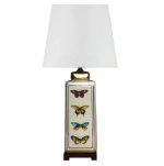 Настольная лампа Square Retro Butterflies Loft Concept 43.138