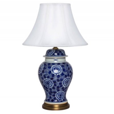 Настольная лампа Porcelain Flowers Loft Concept 43.144.СH.20.ART