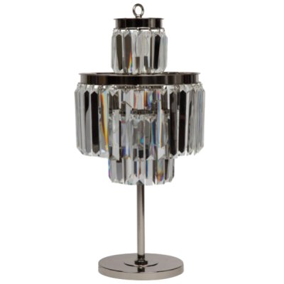 Настольная лампа 1920S Odeon Mirror Glass Table Lamp Three-Level Loft Concept 43.190.СH.20.ART