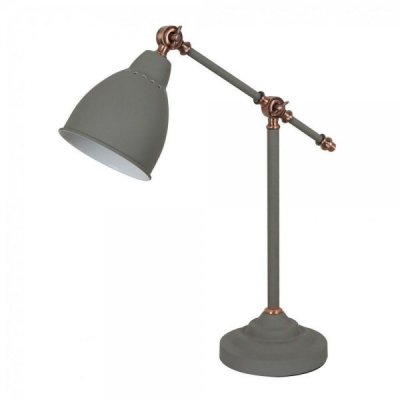 Настольная лампа Holder Table Lamp Grey Loft Concept 43.292.СH.20.RU