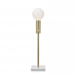 Настольная лампа Marble Top Brass Loft Concept 43.296