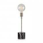 Настольная лампа Marble Top Black Tall Loft Concept 43.298.СH.20.RU