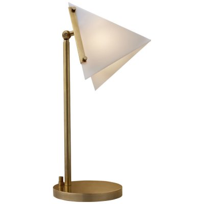 Настольная лампа FORMA ROUND BASE TABLE LAMP Brass Loft Concept 43.310