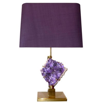 Настольная лампа Bronze and Amethyst Lamp Loft Concept 43.326