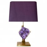 Настольная лампа Bronze and Amethyst Lamp Loft Concept 43.326