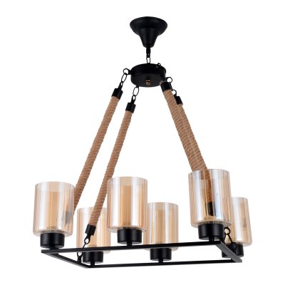 Потолочный светильник Экономсвет 43410/6BK AMB