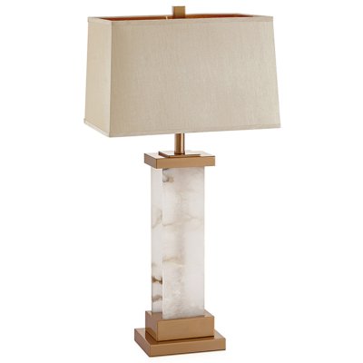 Настольная Лампа Мрамор Table lamp marble two Loft Concept 43.509-2