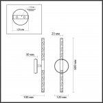 Настенный светильник Odeon light 4370/10WL SPARKY