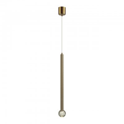 4374/3LA HIGHTECH ODL26 Подвесной светильник  золото/хрустальн. стекло/металл IP20 LED 3W 400Лм 3000K 220-240V FIANO